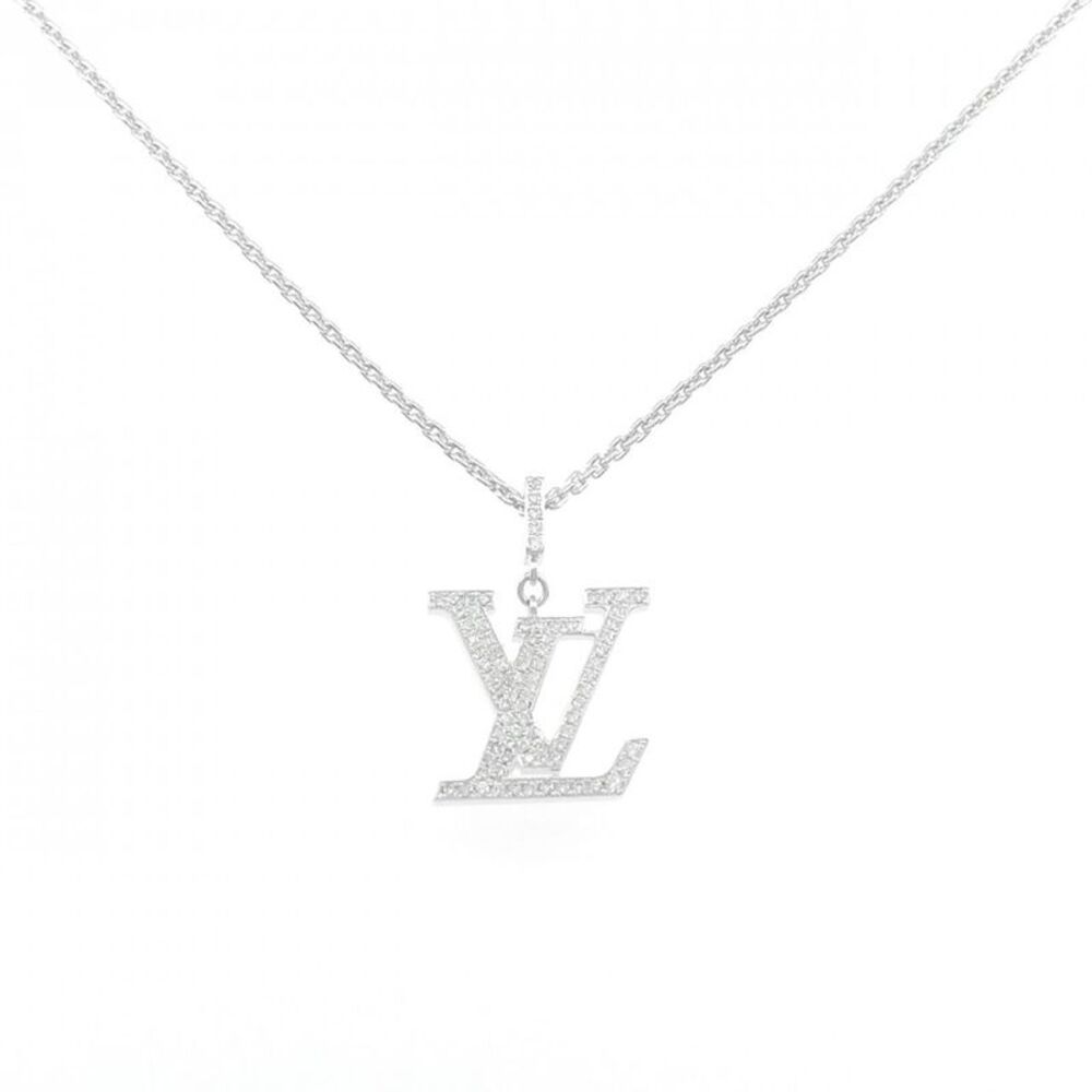 Louis Vuitton Pendant LV GM Au750 Necklace